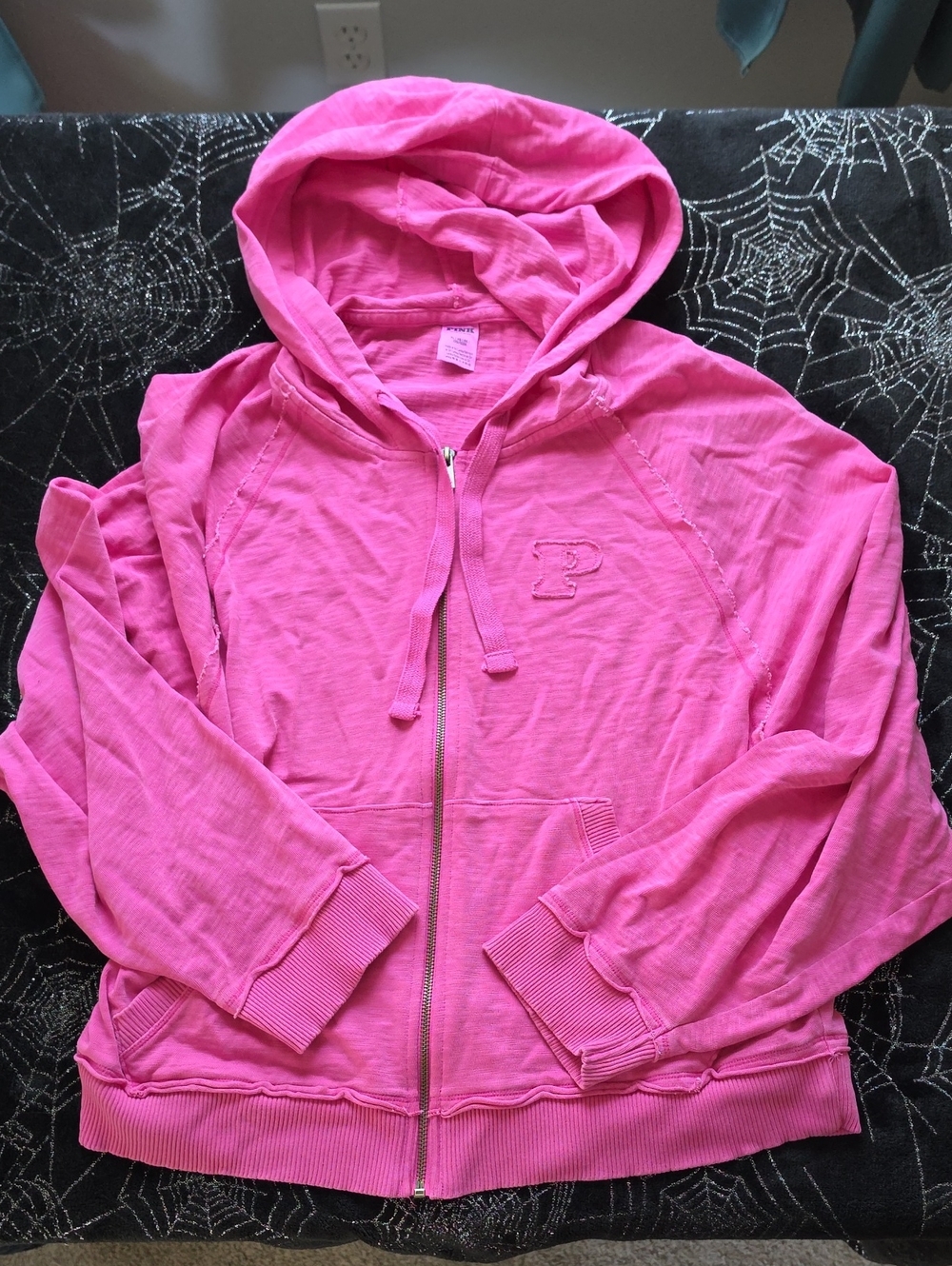 Victoria's Secrer Pink Full ZIP Hoodie